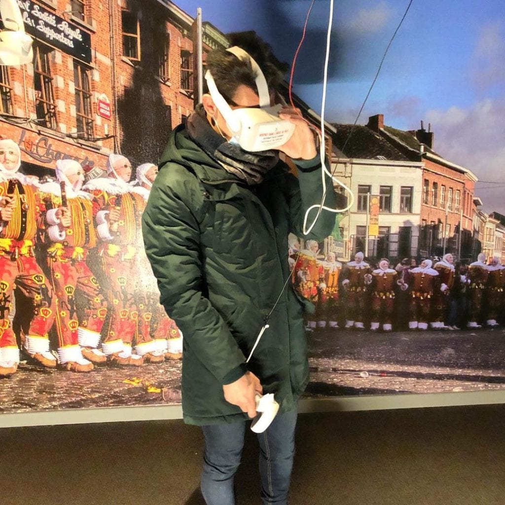 Carnaval de Binche en réalité virtuelle - Credits jean_vdsml